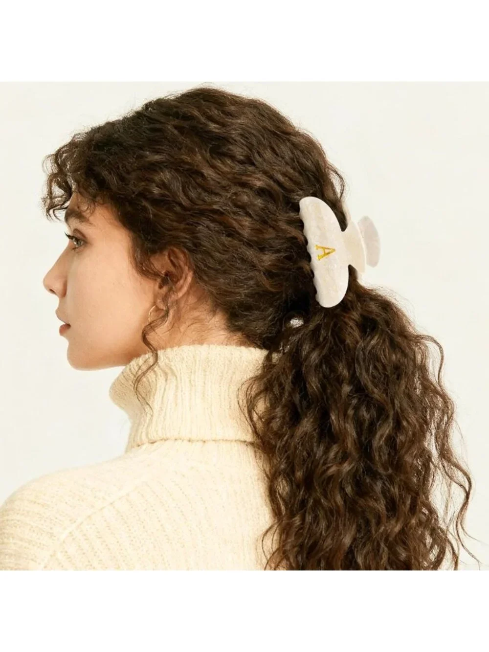 Chic Gold Initial Hair Clips for Women & Teen Girls - Perfect Gift Accessory